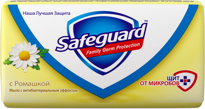 Мыло Safeguard 90г ромашка Производитель: Украина Проктер енд Гембел